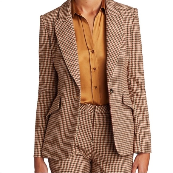 L’AGENCE Chamberlain Houndstooth Blazer - Picture 2 of 12